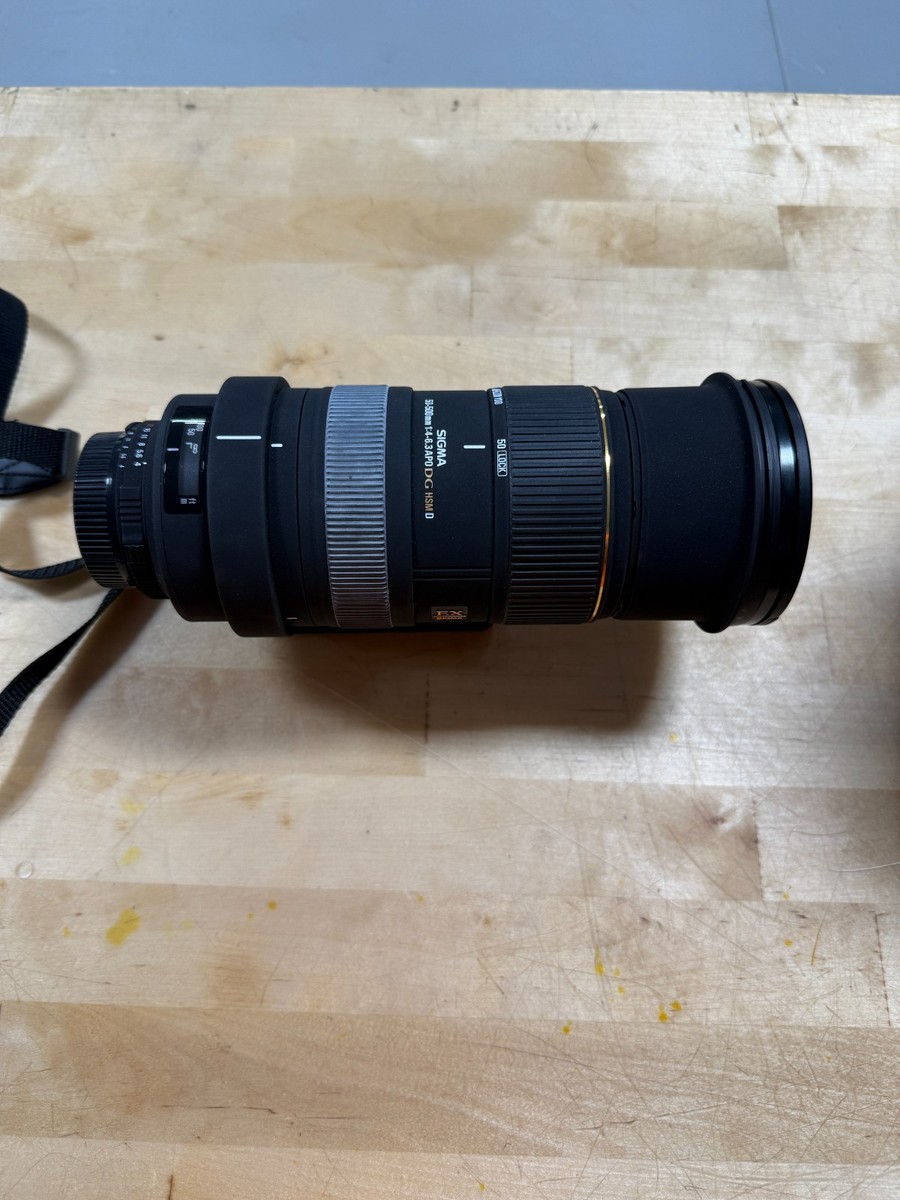 SIGMA AF 50-500mm f/4.5-6.3 APO DG HSM for NIKON [Near Mint] | eBay