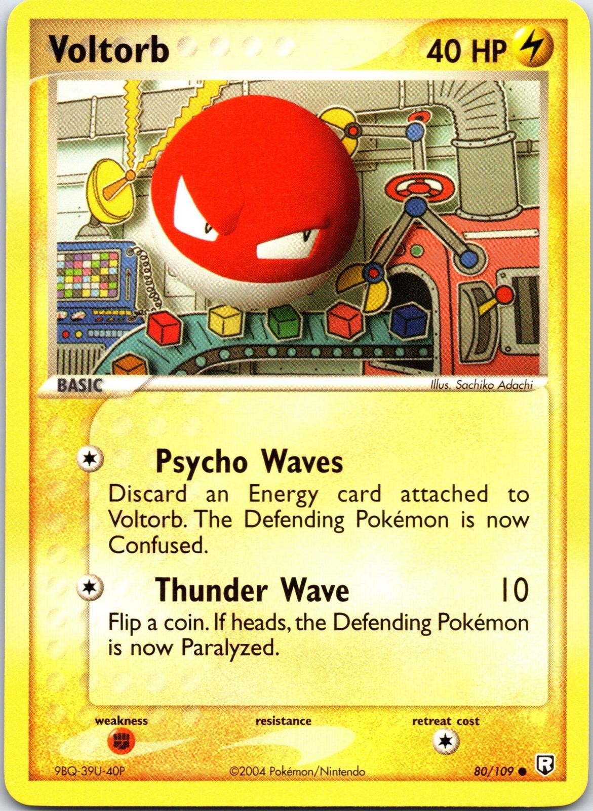 EX Team Rocket Returns #80/109 Voltorb (B15.11.15)