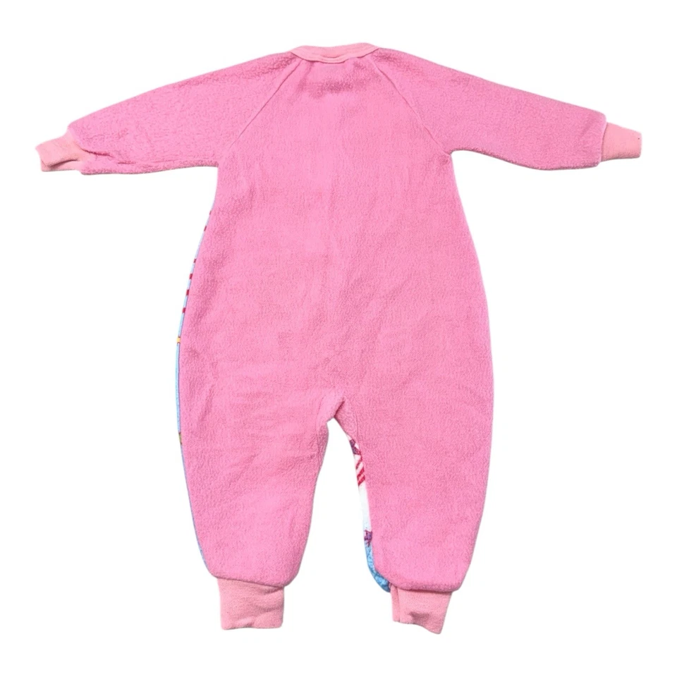 Barbie vintage Mattel para niñas años 90 1993 pijama de una pieza para dormir niñas talla 4 Foto 2 de 4