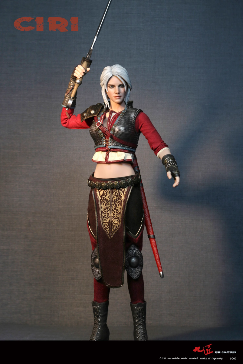 Nine Craftsmen J-002 1/6 The Witcher Ciri Armored Edition Female