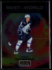 2020-21 O-Pee-Chee Platinum Best in the World #BW-5 Mark Scheifele