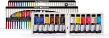 Daler Rowney Aquafine Gouache Paint Set of 12 x 15ml Tubes - Artists & Students