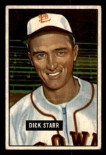 1951 Bowman Baseball #137 Dick Starr VG