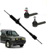 SCATOLA STERZO + 2 TESTINE STERZO FIAT PANDA Tutti Modelli Dal 1985 al 2002