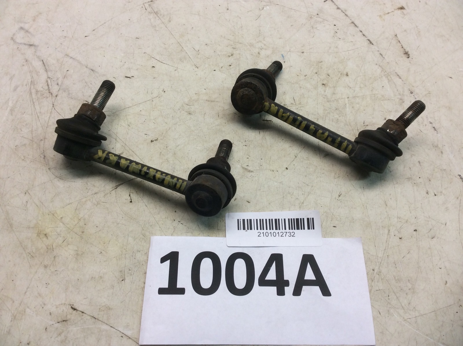 09-14 NISSAN MAXIMA REAR SUSPENSION STABILIZER BAR END LINK OEM 1004A S ...