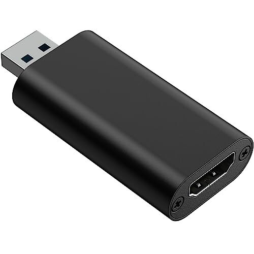 4K HDMI a USB 3.0 Video Capture Card, 4K Cam Link Card Game Capture Card (h2m)