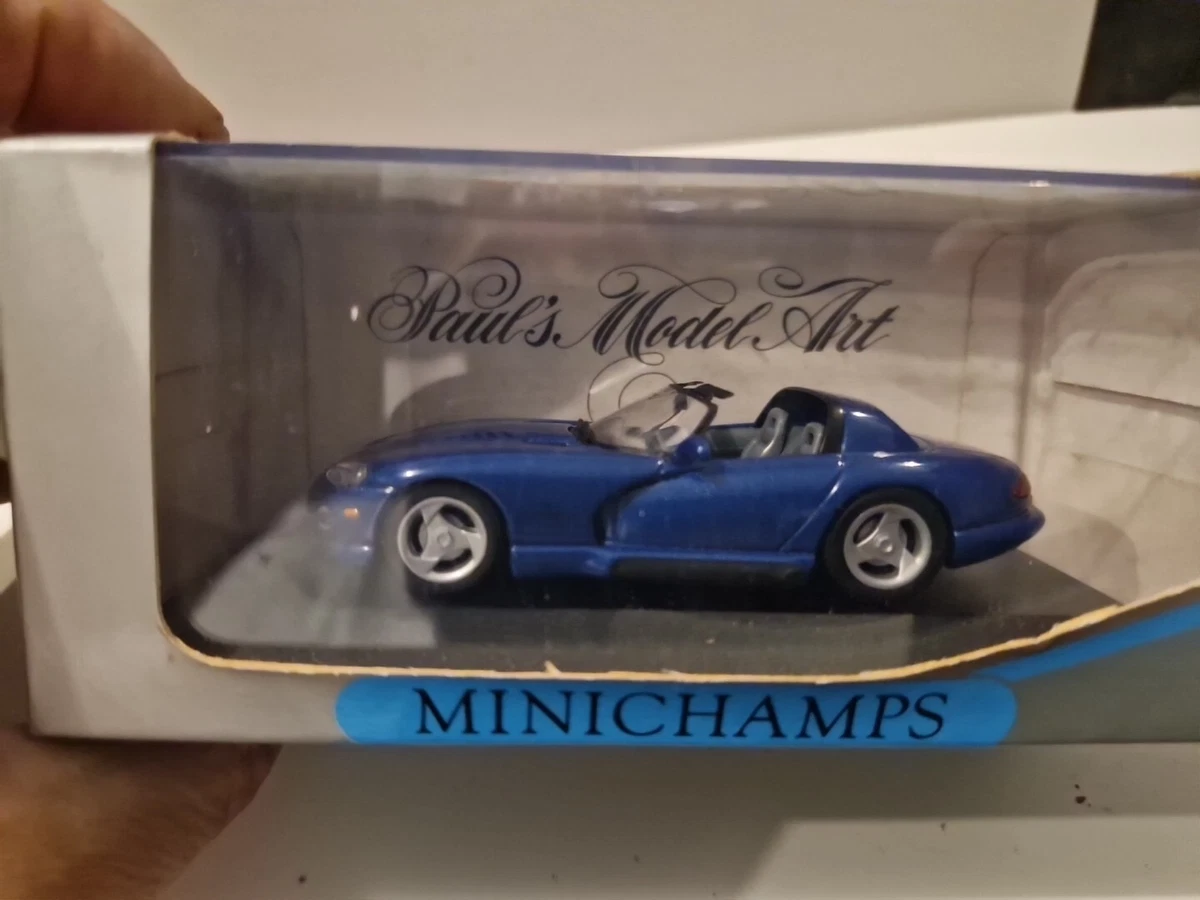 Miniature Minichamps 1/43 - Dodge Viper RT/10 N°41 - 24h Du Mans 1994 - Modèle De Collection état Neuf