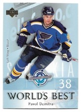 Pavol Demitra #21 2004-05 Upper Deck World's Best Hockey Card NM-Mint