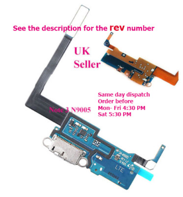 Samsung Galaxy Note 3 Ladegerät USB Flex Kabel Dock Stecker N9005 N900 SM CT