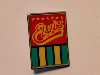 Elvis Presley the King vintage metal logo music badge rock n roll 2 | eBay