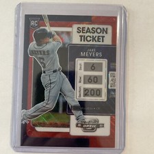 2022 Panini Chronicles Contenders Optic Ruby Wave #9 Jake Meyers /199