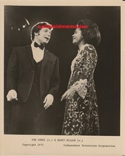 Original Vintage Photo 1971 Tom Jones TV Show & Nancy Wilson