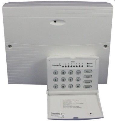Texecom Veritas 8 Plus mit LED RKP Alarmzentrale 8 Zonen programmierbar