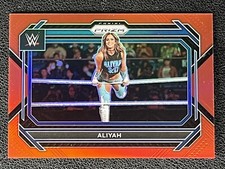 2023 Panini Prizm WWE ALIYAH #36 Red Prizm 027 /299 - WWE SMACKDOWN