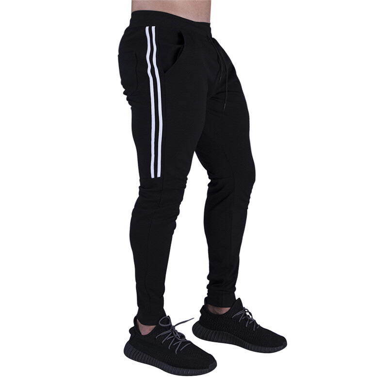 Men's Trousers Casual Pants Sports Fitness  New Product Muscle