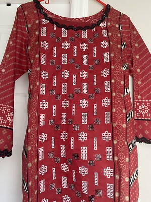 pakistani  Salwar kameez Original  Ittehad  Luxury lawn Excellent Condition