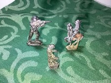 Antique WWI Lot of 3 Lead Toy Soldiers