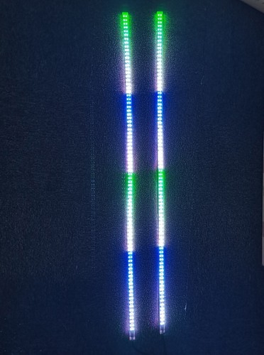 6x 4FT Dual Row Chasing LED Light Strip Slingshot Underglow Light App Remote Ctr - Picture 15 of 20