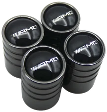 AMG Tire Wheel Stem Air Valve CAPS for auto, car, truck, SUV (1 SET)