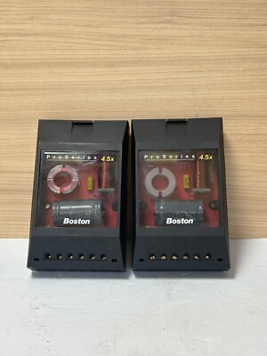 2 Boston Acoustics ProSeries 4.5X Speaker Crossover