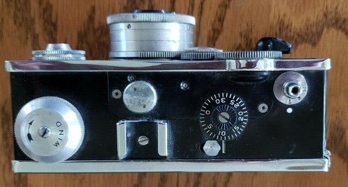 DE COLECCIÓN ARGUS RECUBIERTO CINTAR f/3.5 50M CÁMARA USADA CON ESTUCHE DE CUERO, SIN PROBAR - Imagen 7 de 12