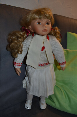 Sammlungsauflösung : Lynn Doll Vermutl Heidi Plusczok 1995 Girl Puppe Schmollend