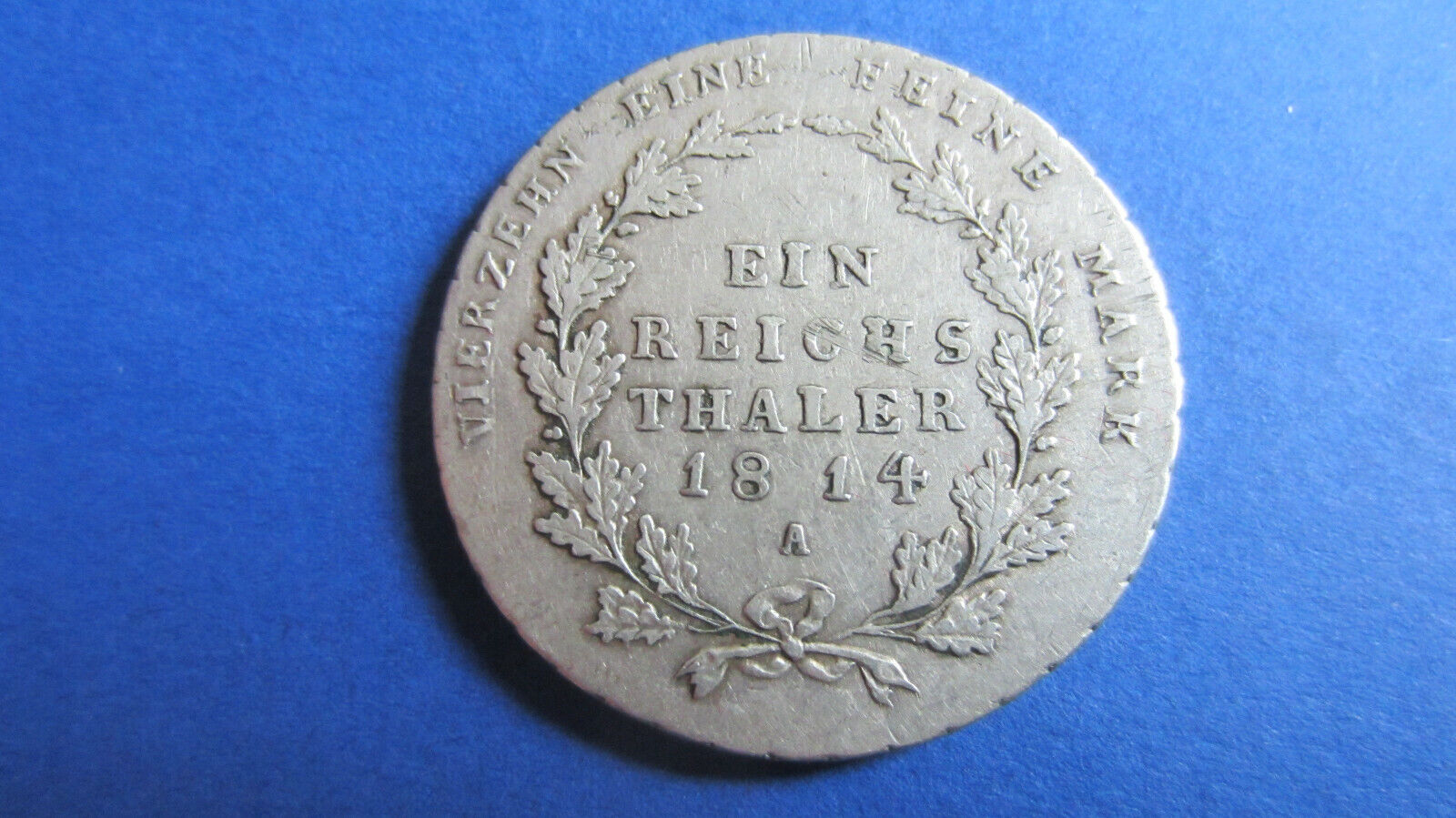 Old German States Prussia Reichs-Taler 1814 A IN VF (1827) | eBay