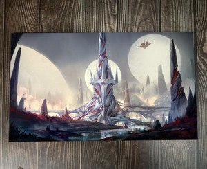 MTGプレイマット　PhyrexianAngel MTGプレイマット Phyrexian Angel 天使 mtg