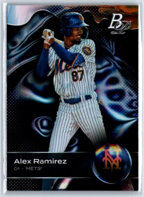2023 Bowman Platinum Alex Ramirez #TOP-18 Mets