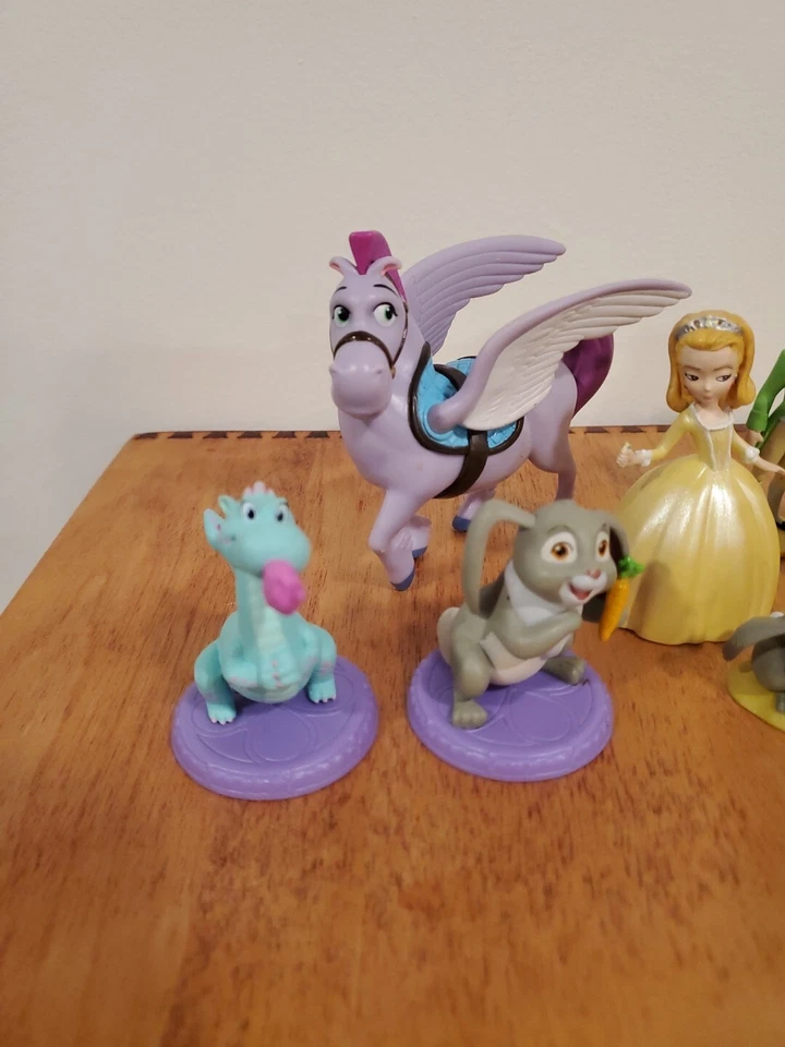 Disney Princesa Sofía La Primera Amiga Sofía Lote De 10 Piezas Foto 2 de 4