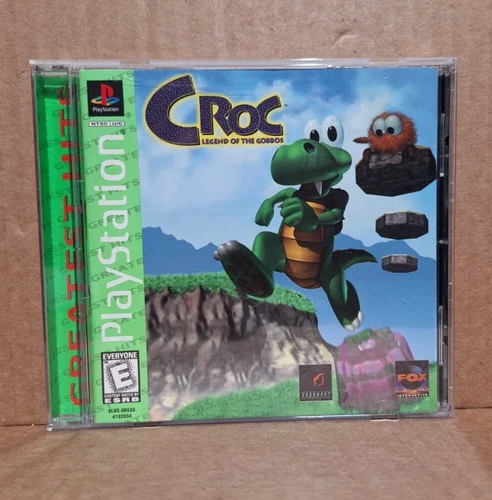 Croc: Legend of the Gobbos (Greatest Hits) (PlayStation 1, 1998) - CIB, Tested