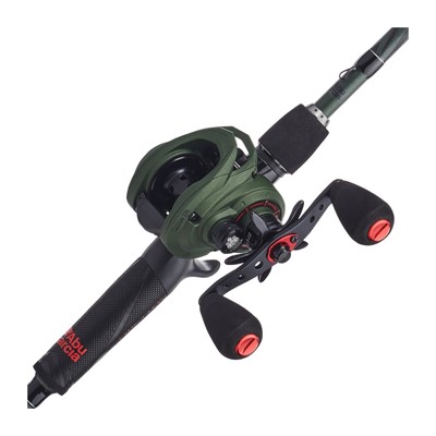 Abu Garcia ProMax 3 Baitcaster Combo - 6'6" Rod, 8-15 LB Line, Left Or Right Hand Retrieve