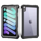 For Apple iPad mini 6th/A17 Pro 8.3" Case Full Waterproof Shockproof Stand Cover
