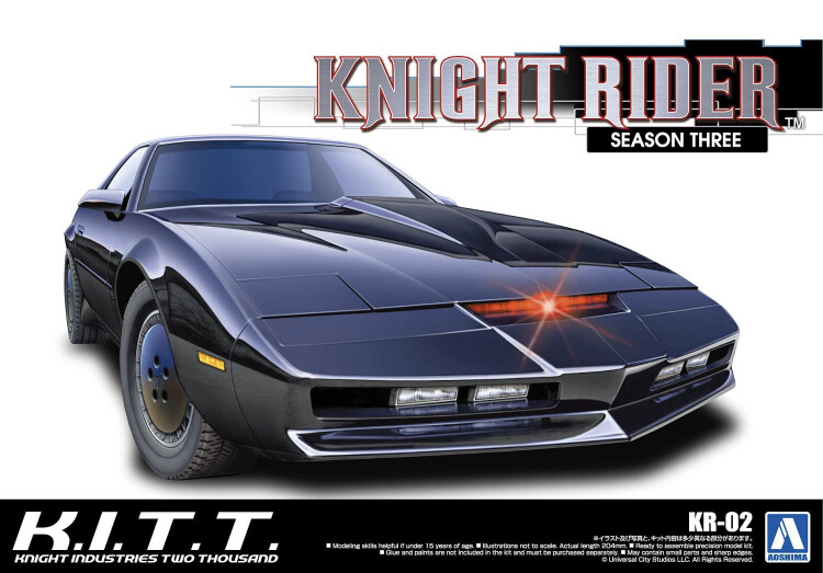 ミニカー K.I.T.T // KNIGHT RIDER // KARR Knight Rider: K.A.R.R. - 1/24 Scale Die Cast Vehicle with