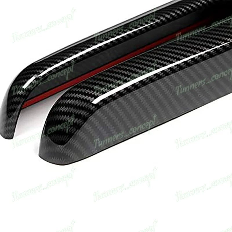 适用于 2016 - 2021 年本田 Civic 10Th 碳纤维风格扶手盒盖中控台 — 第 4/4 张图片