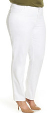 New LAFAYETTE 148 White Curvy Jeans 16W