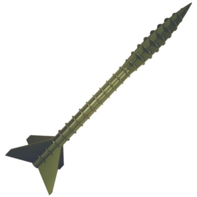 Rocketarium Flying Model Rocket Kit Rebel John  RK-1024
