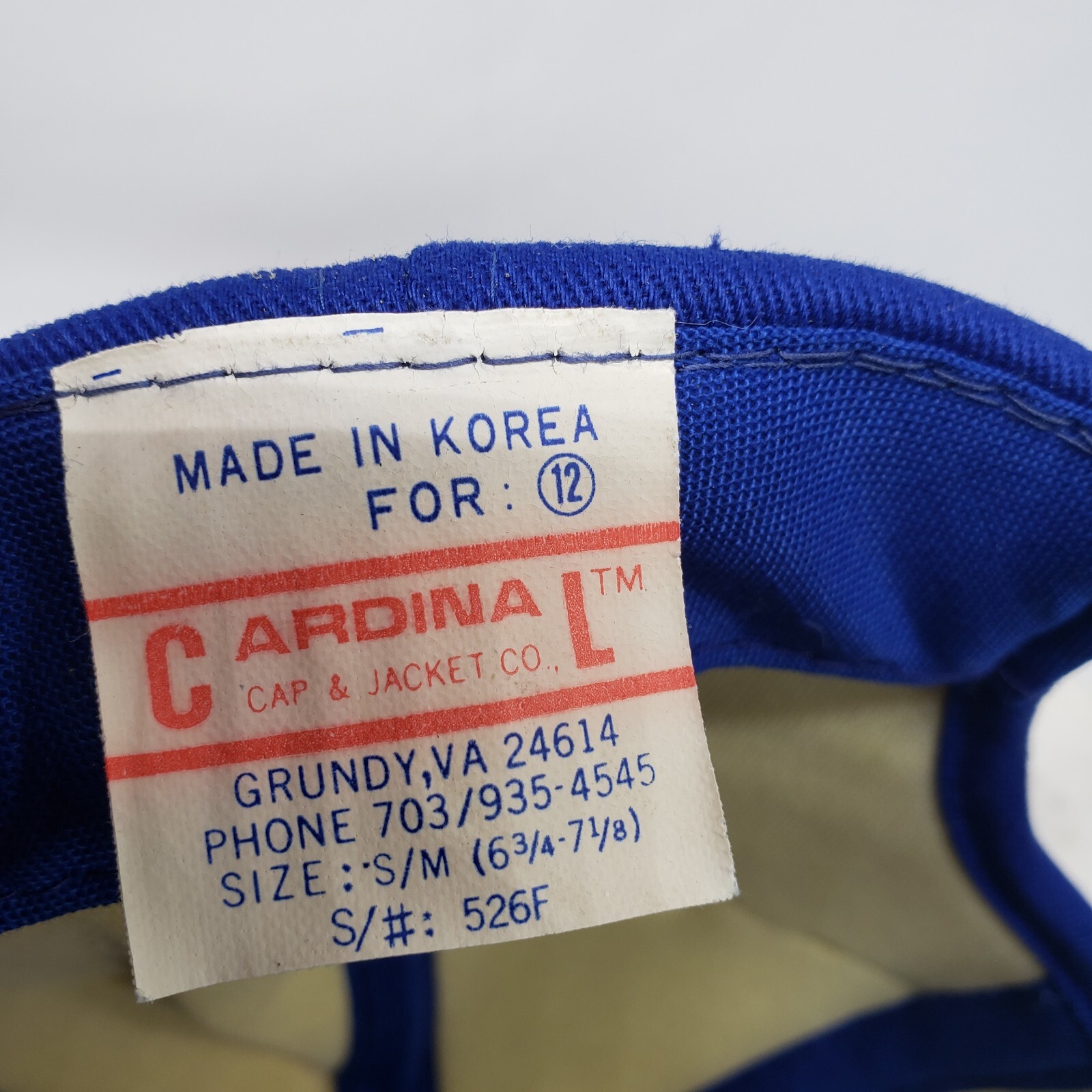 Exide Technologies Hat Patch Logo Cap Blue Shephe… - image 8