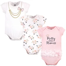 Little Treasure Cotton Bodysuits, Pretty Princess