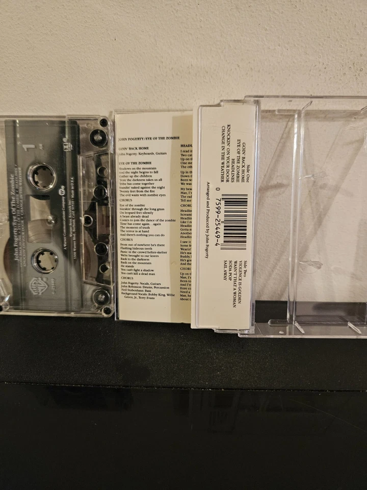 ДЖОН ФОГЕРТИ Глаз Зомби 1986 КАССЕТНАЯ ЛЕНТА CREEDENCE CLEARWATER REVIVAL - Изображение 2 из 4