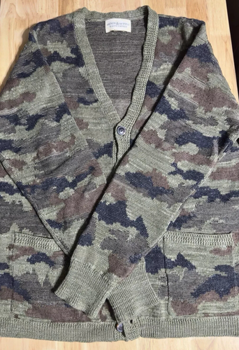 Ralph Lauren Polo Denim Supply Sportsman Military Camo Cardigan Sweater Aztec - Bild 8 von 9
