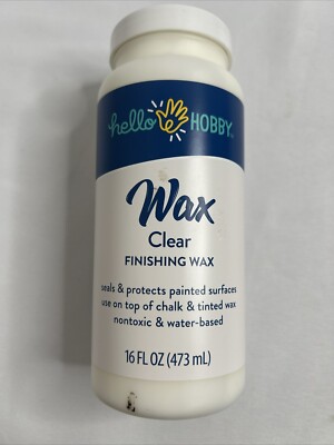 Hello Hobby Wax Clear Finishing Wax 16 Fl Oz