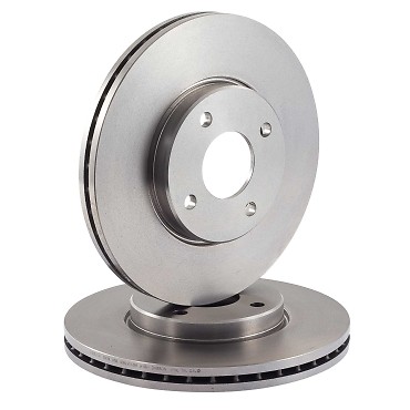 PROTON SAVVY 1.2i 2005-2011 FRONT 2 BRAKE DISCS SET VENTED 236MM