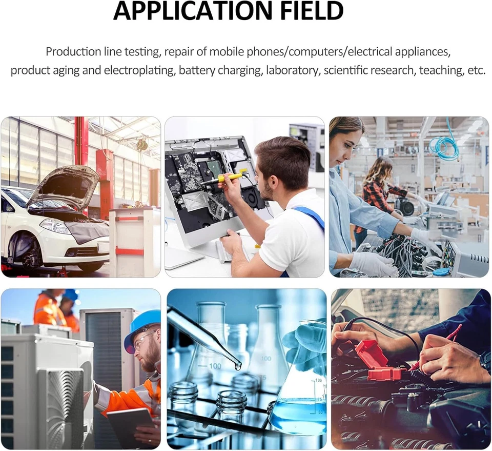 DC Power Supply Variable Power Supply 15V20A High Power with 4 Digits Adjustable - Photo 4/4