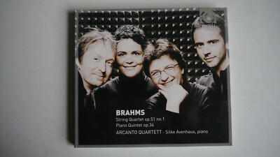 Brahms : String Quartet op. 51 no. 1 / Piano Quintet op. 34 - Arcanto Quart - CD