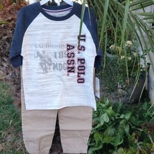 U.S. Polo ASSN. Boys set 2 piece SIZE 5