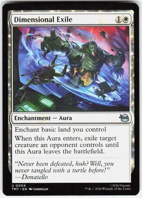 Dimensional Exile 4 Teenage Mutant Ninja Turtles Magic the Gathering