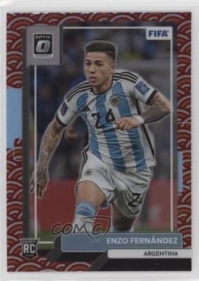 2022-23 Panini Donruss Optic Photon Prizm Enzo Fernandez Fernández Rookie RC 7m3