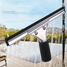 18''Professional Window Squeegee Glass Cleaner Applicator Rubber Wiper Blade Set