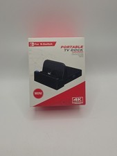 Nintendo Switch Portable Mini TV Docking Station Charging Stand 4K HDMI